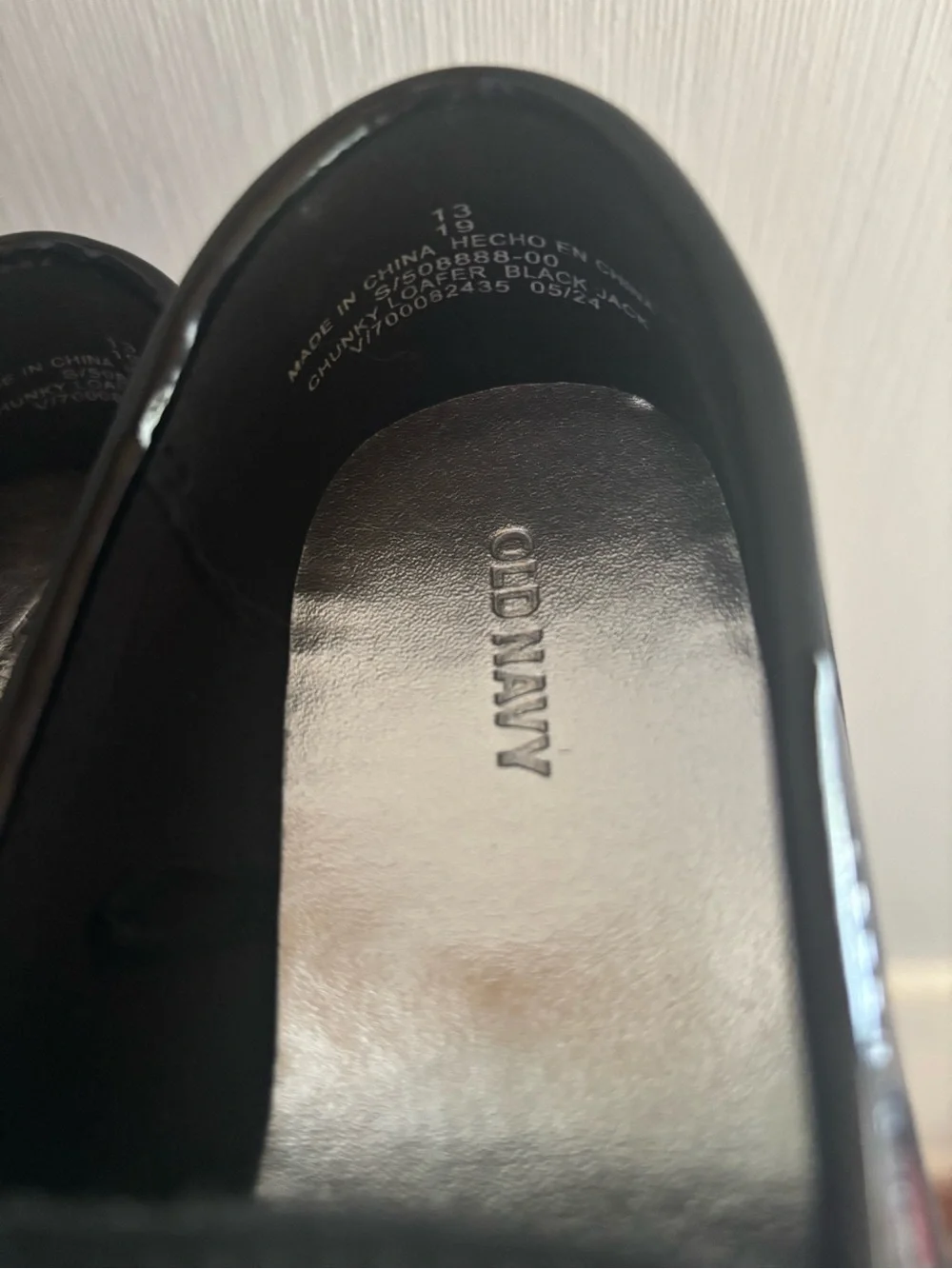 Girls old navy chunky loafers